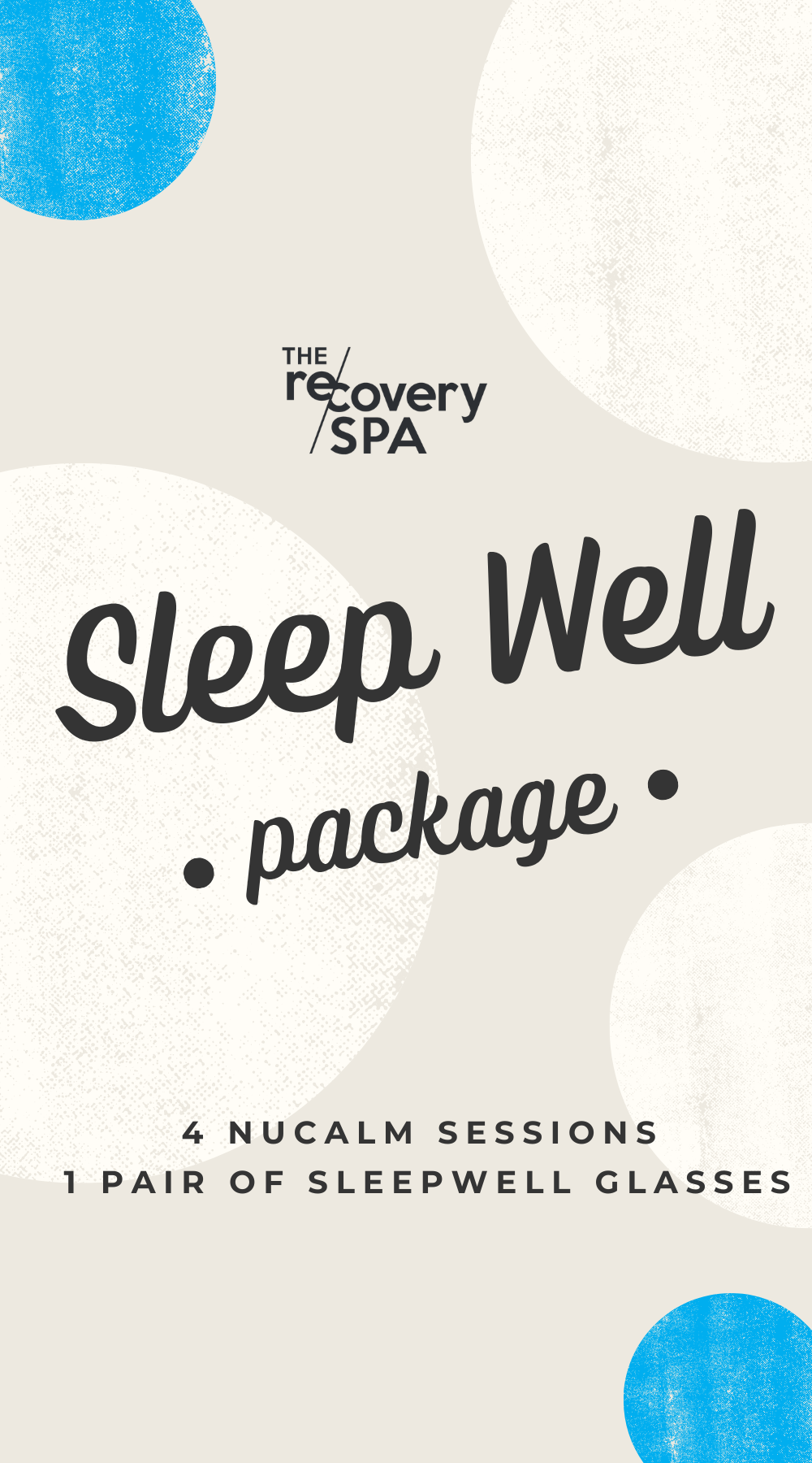 Sleep Well Package - Limited Time Offer